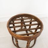 Rattan tabouret