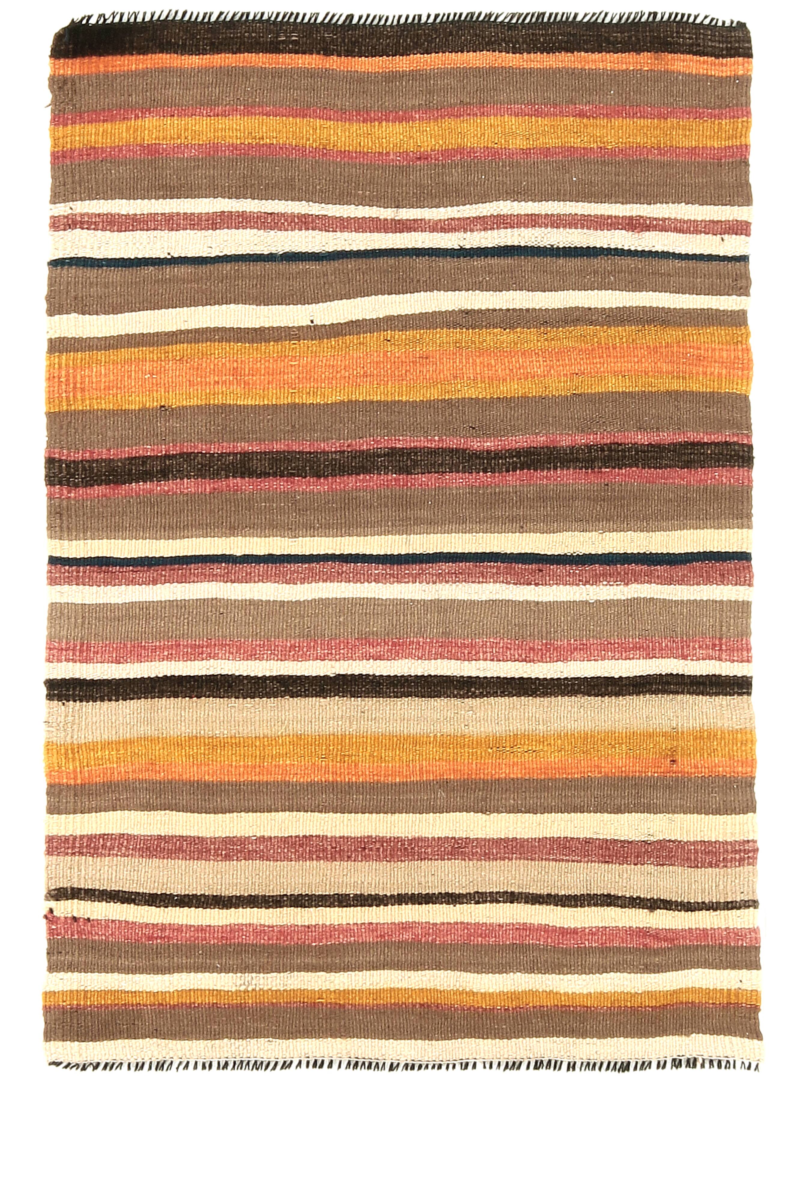2x3 Multicolor Small Size Anatolian Kilim Rug, 66x95