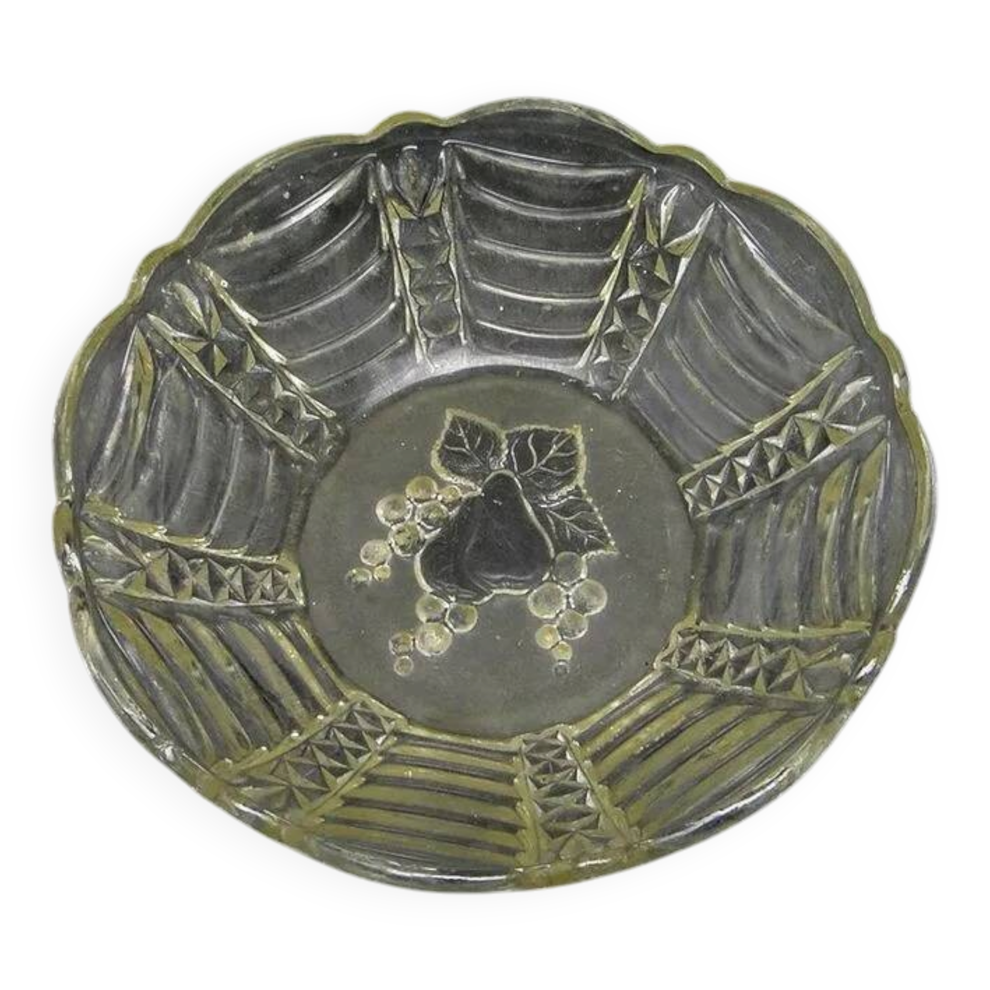 F2E Hydrangea Art Deco Bowl Cat No. 550