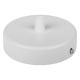 Danish white form light pendant lamp, 70’s