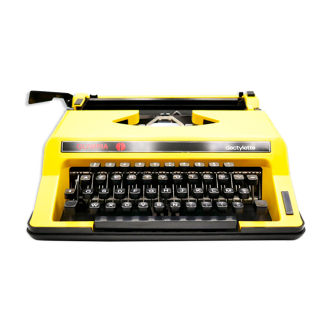 Typewriter Olympia Dactylette revised new tape