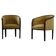 Vintage 1910s Josef Hoffmann Easy Lounge Chairs, Style of Gatsby