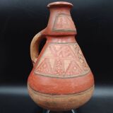Ait chenacha jug Berber Kabyle Algeriaterracotta pot takduht early 20th century