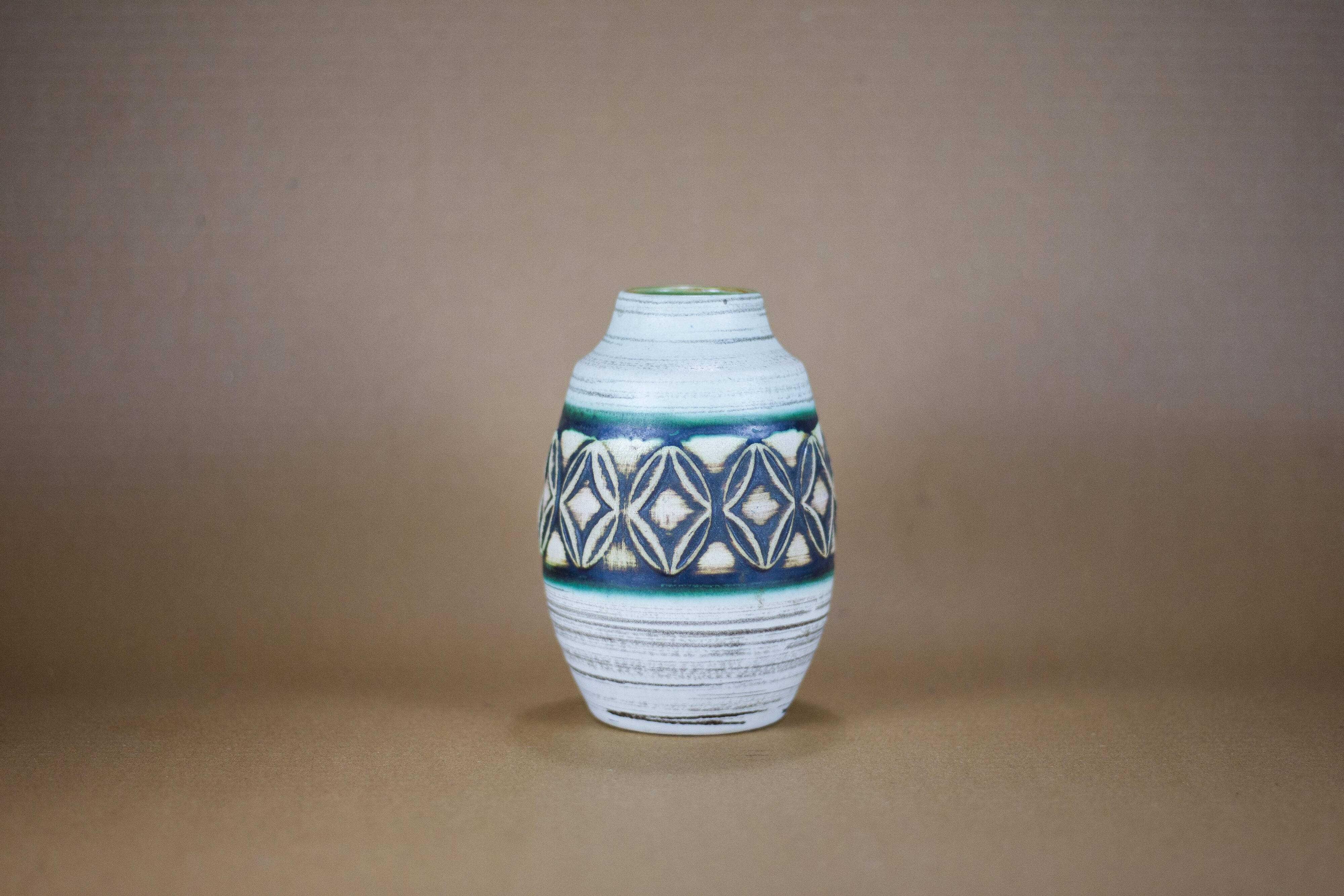 W-Germany ceramic vase, jasba vase 138-15