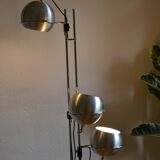 Goffredo Reggiani Lampadaire Eye ball 1970 3 lumières orientables