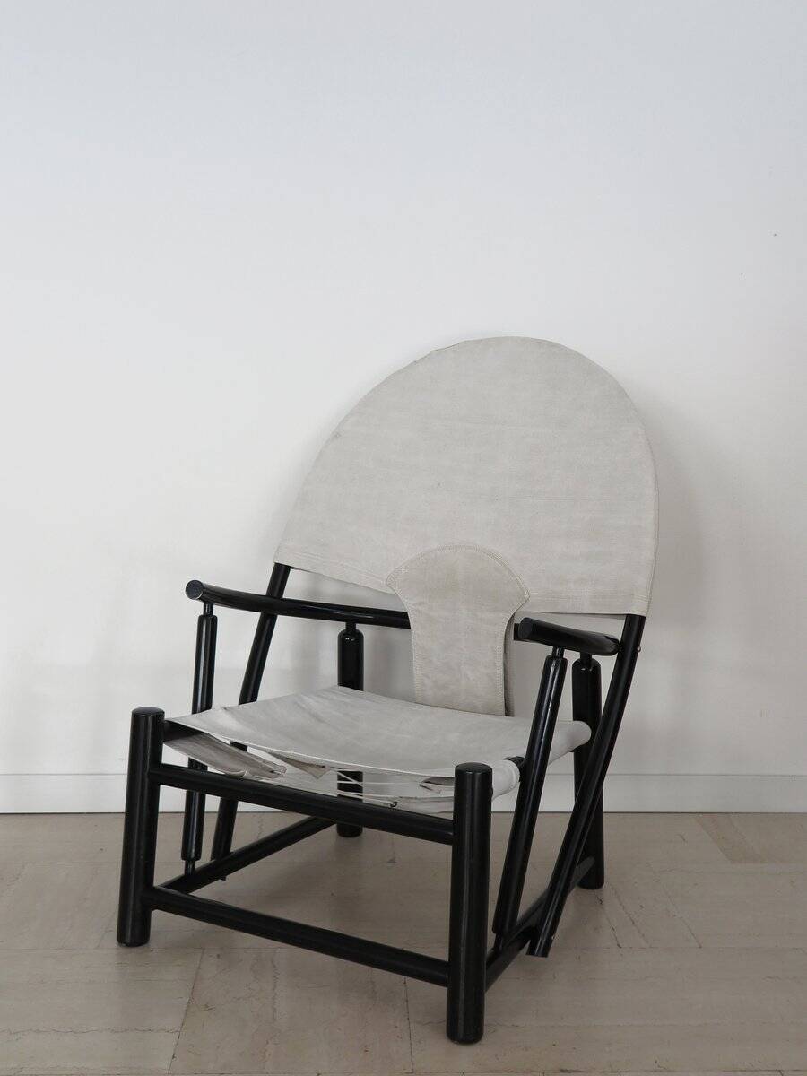 G23 Hoop Armchair attributed to Piero Palange and Werther Toffoloni for Germa, Italy, 1970s