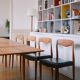 Lot de 8 chaises scandinaves palissandre skaï