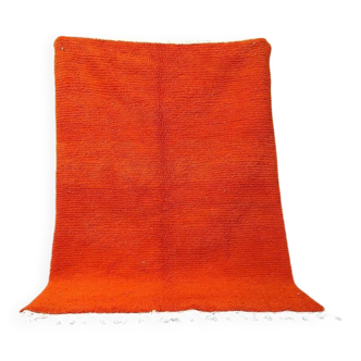 Beni Ouraine handwoven rug, traditional style, size 100 x 200 cm