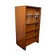Vintage wooden shoe cabinet / drop-leaf cabinet