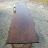 Brutalist farmhouse table