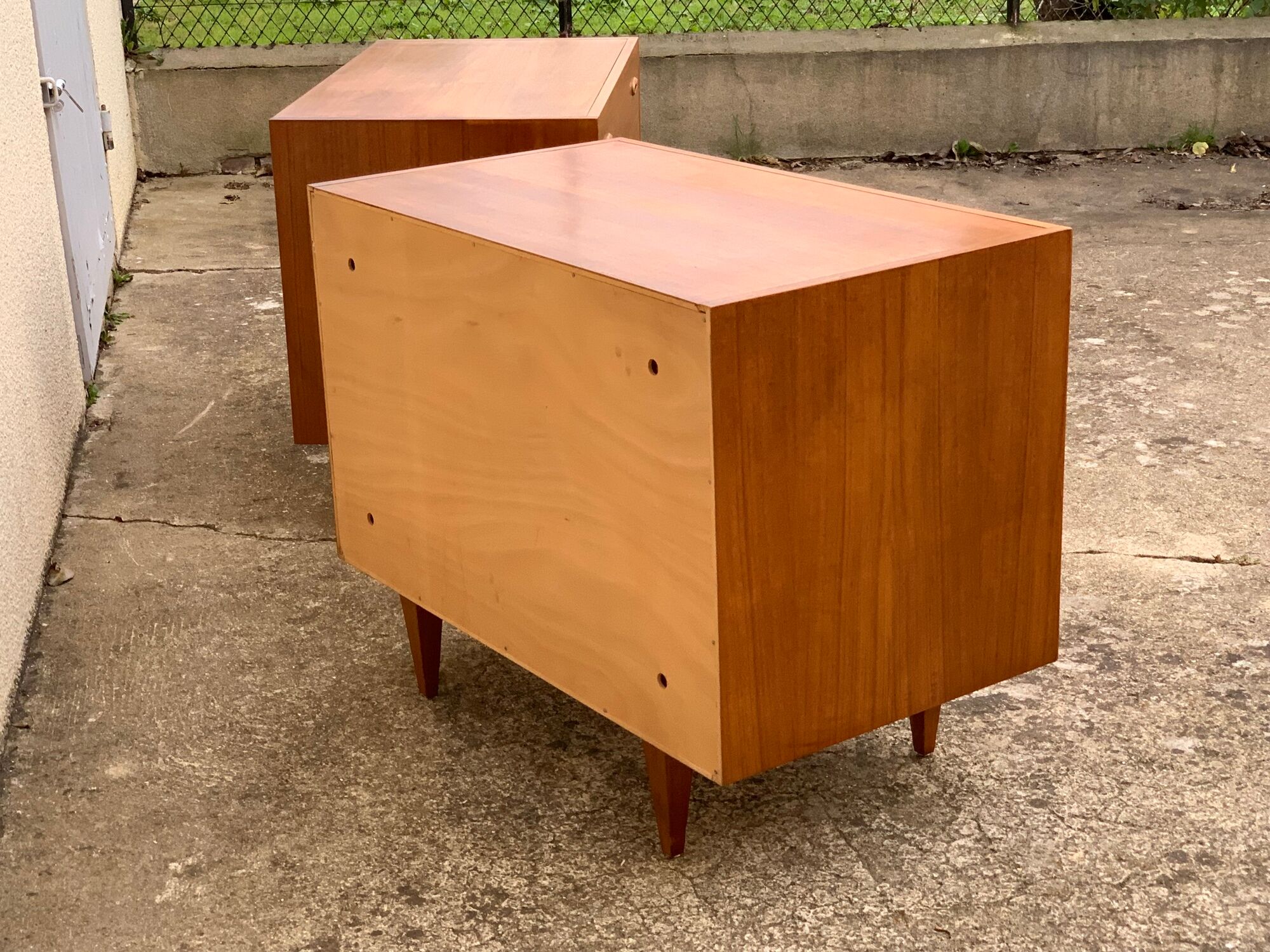 Pair of Scandinavian teak chests of drawers 1960