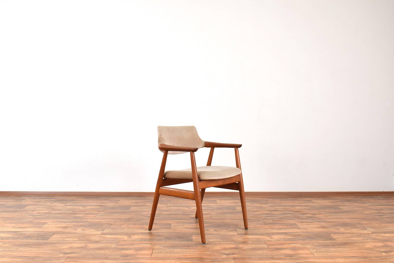 Mid-Century Danish Teak Armchair by Svend Åge Eriksen for Glostrup, 1960s.