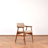 Mid-Century Danish Teak Armchair by Svend Åge Eriksen for Glostrup, 1960s.