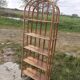 Rattan shelf