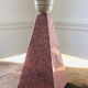 Brussels porcelain lamp base with terrazzo effect