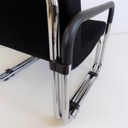 2 Cazzaro Bauhaus tubular steel armchairs