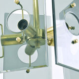 Glass hanging lamp by Gino Paroldo