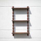 Vintage wooden shelf, vintage shelf, interior decoration