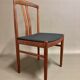 Set of 4 scandinavian chairs teak stamp Johansson Sweden 1950