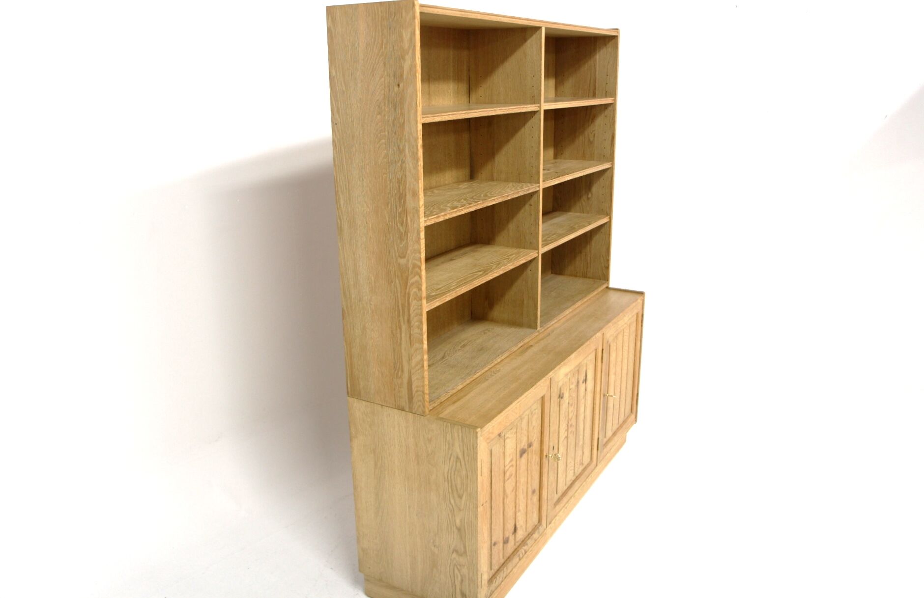 Oak chest of drawers-bookcase, Sweden, 1960