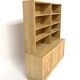 Oak chest of drawers-bookcase, Sweden, 1960
