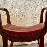 Siège curule style Empire, XIXe siècle