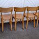 Lot de 6 chaises bistrot Baumann