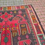 Turkish Kilim rug 1960s 1970s 205x360cm