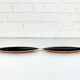 Pair of scandinavian copper cups or bowls ystad metall, design gunnar ander, sweden
