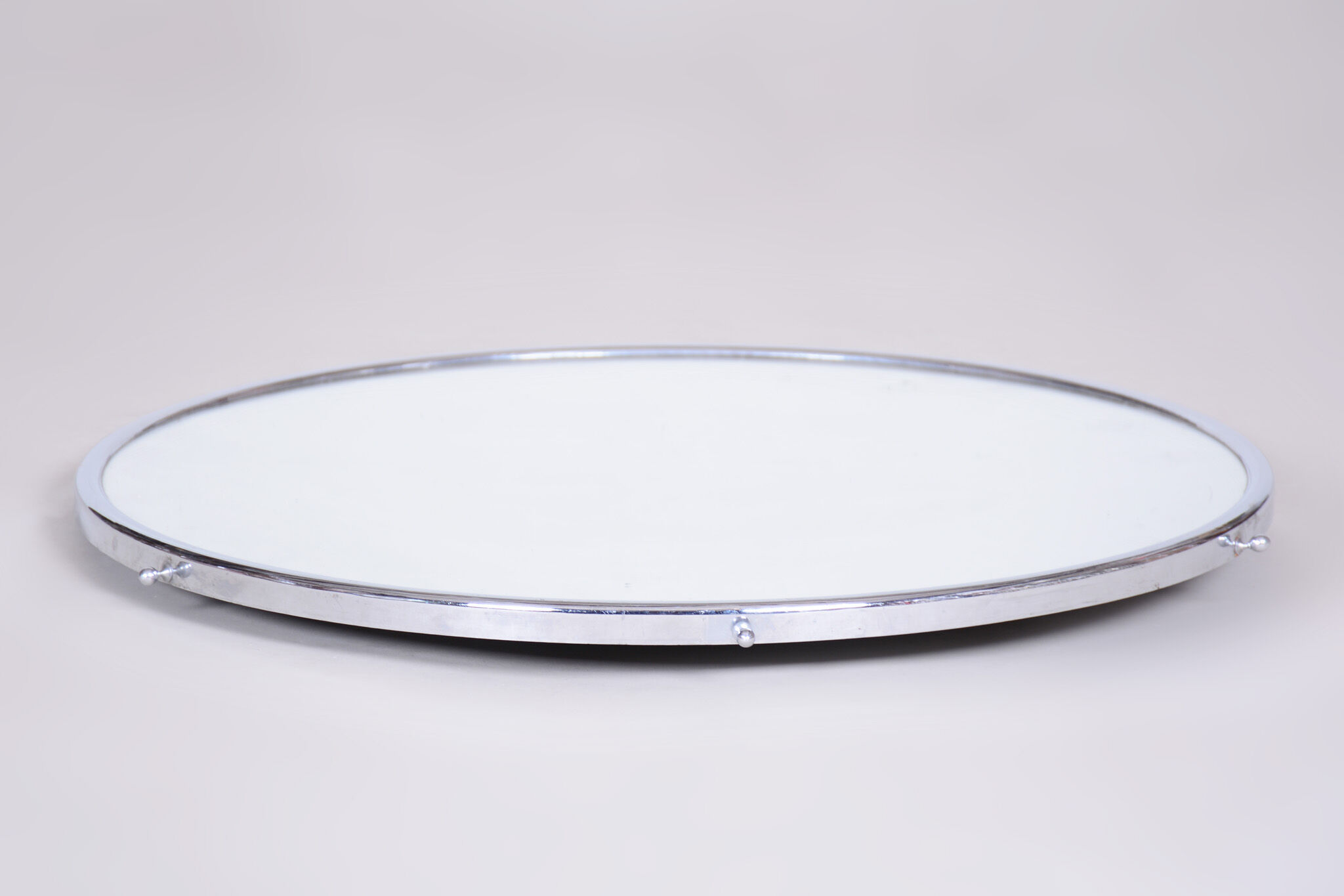 Rotating mirror tray, 1930s Czechia