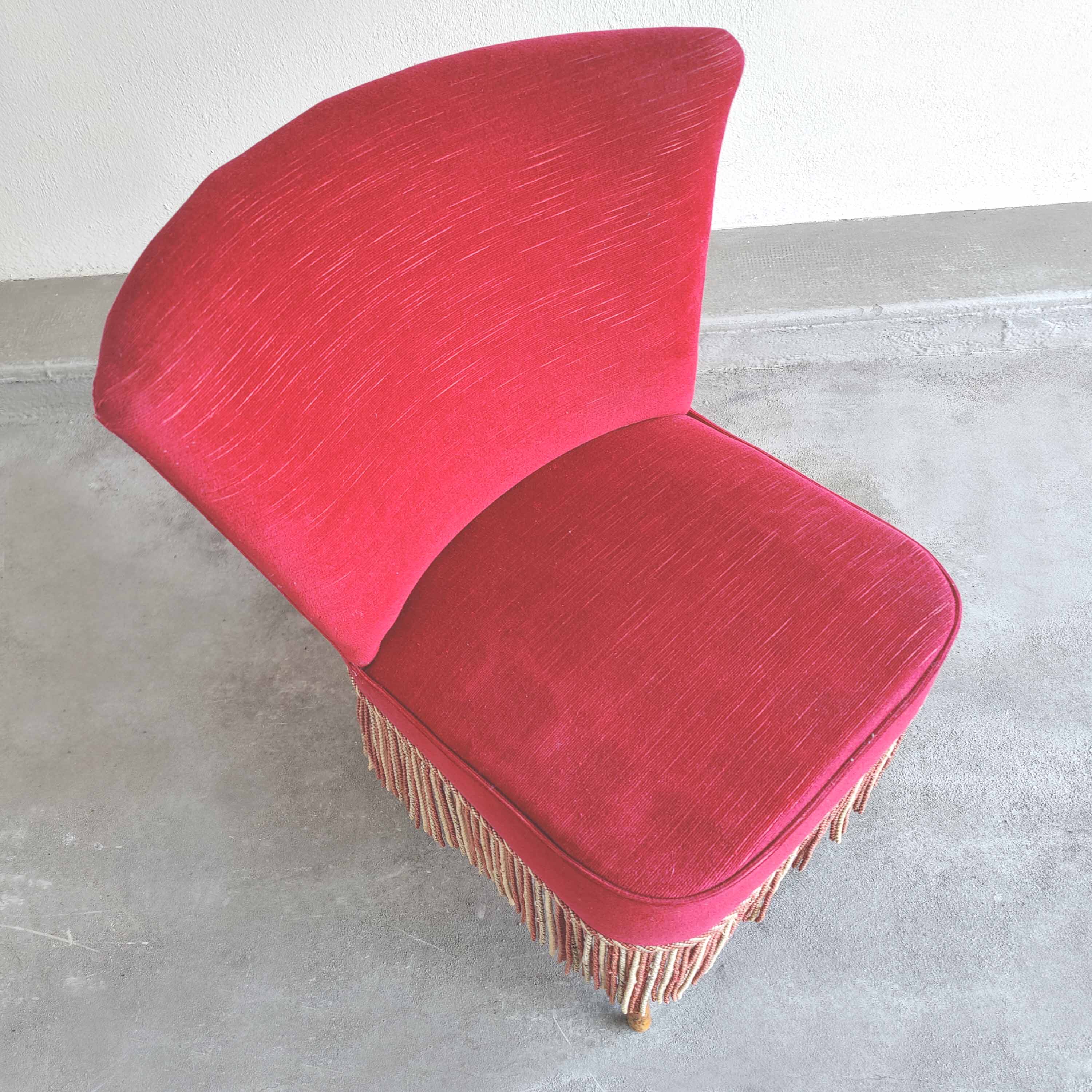 Vintage cocktail armchair 60s