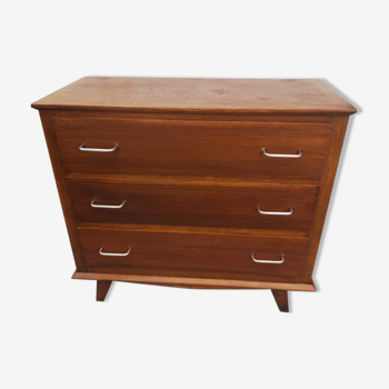 Commode vintage pied compas