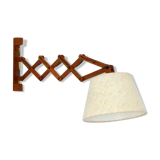 Scandinavian accordion lamp 1950s