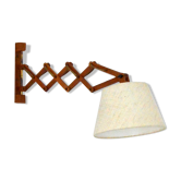 Scandinavian accordion lamp 1950s