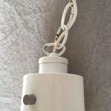 Glass bulb hanging lamp 1980