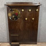 After carlo de carli: coat rack / cloakroom from the art deco period in macassar circa 1930-1940