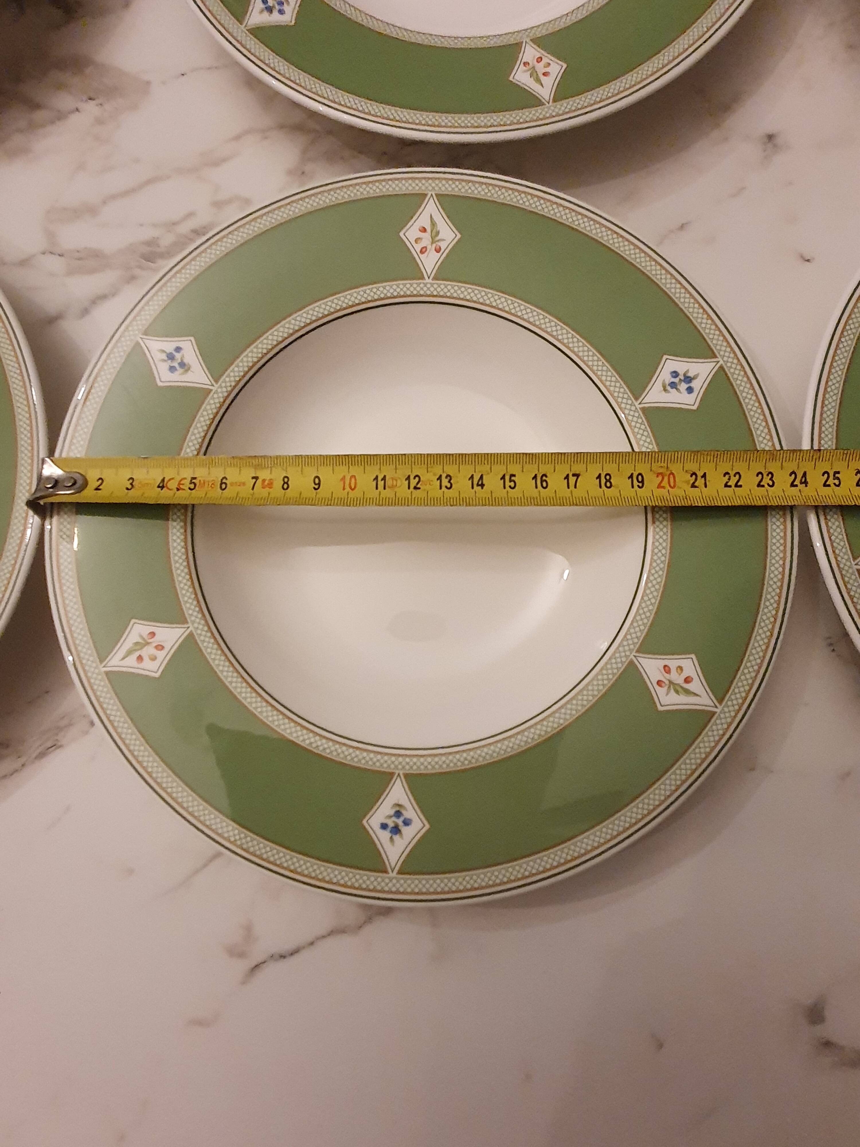 9 deep plates VILLEROY BOCH model EDEN