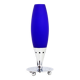 Blue glass lamp 1980