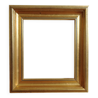 Golden wooden frame