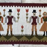 Swedish Flat Weave Wall rug, Rölakan