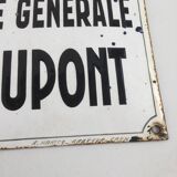 Enamelled plate general electricity