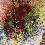 Vintage ceramic bowl signed Morvan