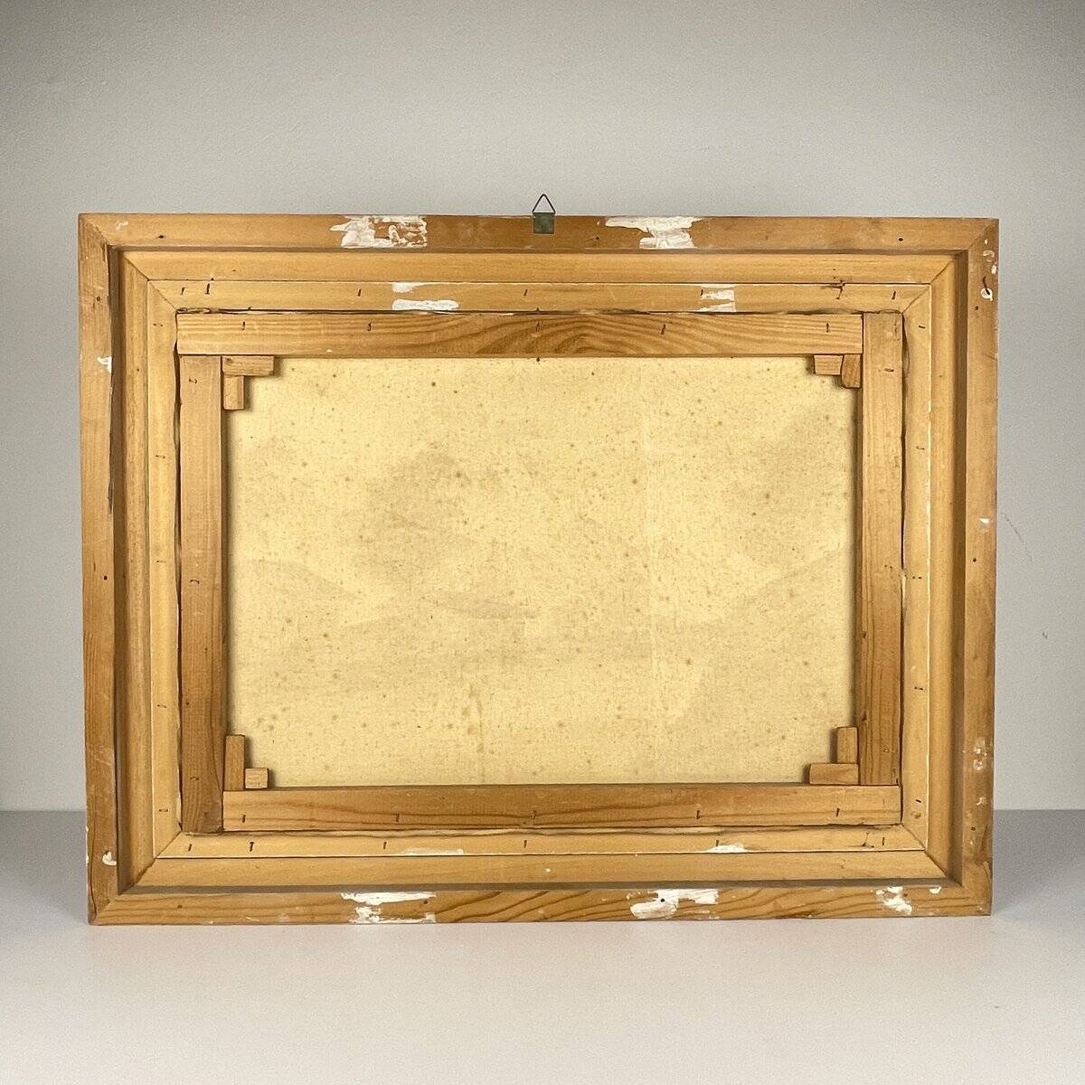 G. Taverna, Grand Landscape, 19th century, Oil on Canvas, Framed