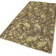 1950s hand-knotted rustic turkish beige carpet 125 cm x 244 cm