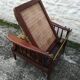 Morris armchair retractable footrest