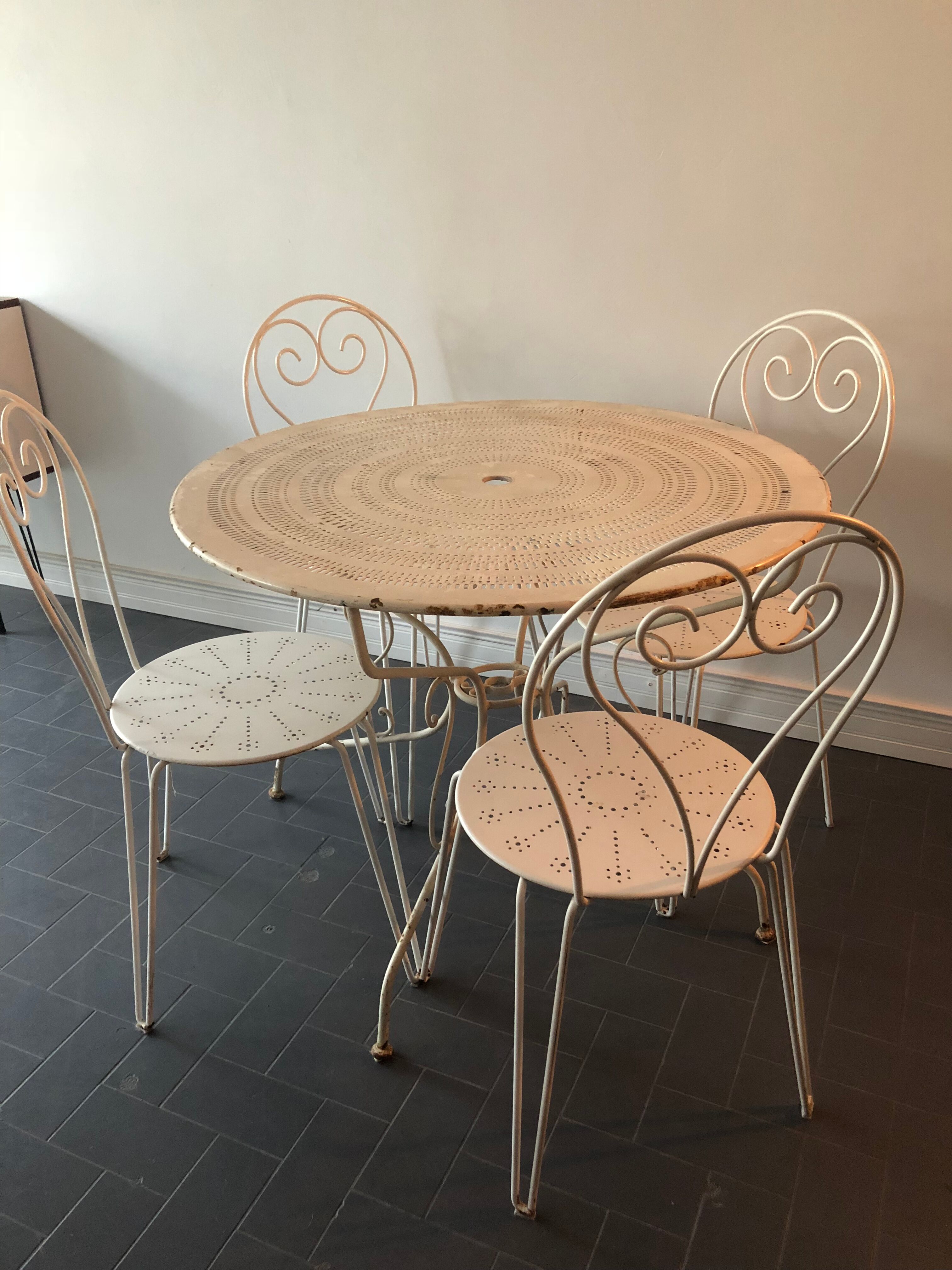 Old garden furniture