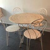 Old garden furniture