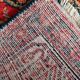 Handmade vintage Persian Hamadan rug 137cm x 210cm, 1960s