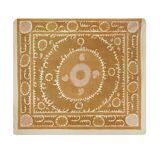 Vintage Turkish hand-knotted rug 124x136 cm