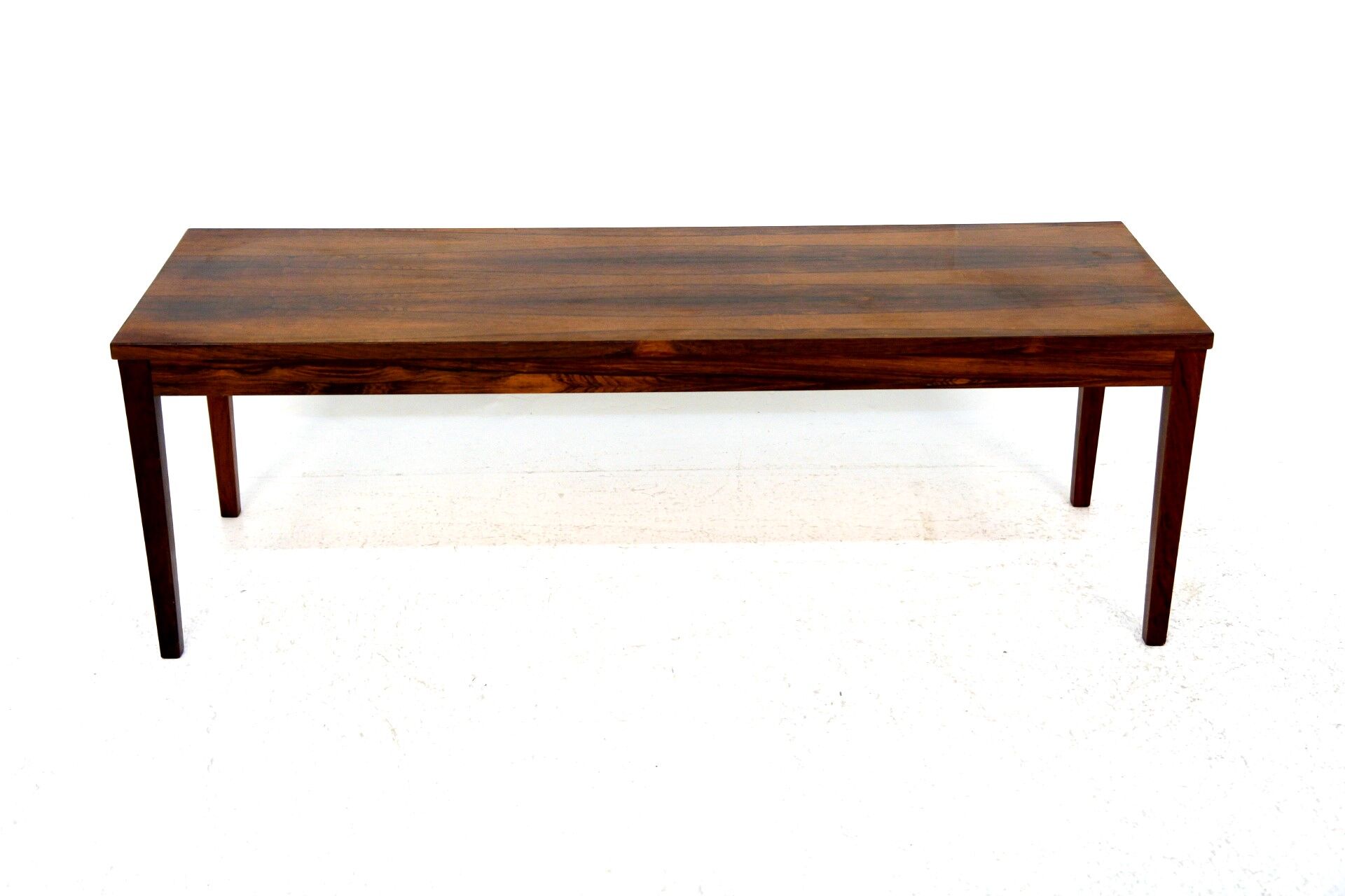 Banc minimaliste en palissandre, Suède, 1960